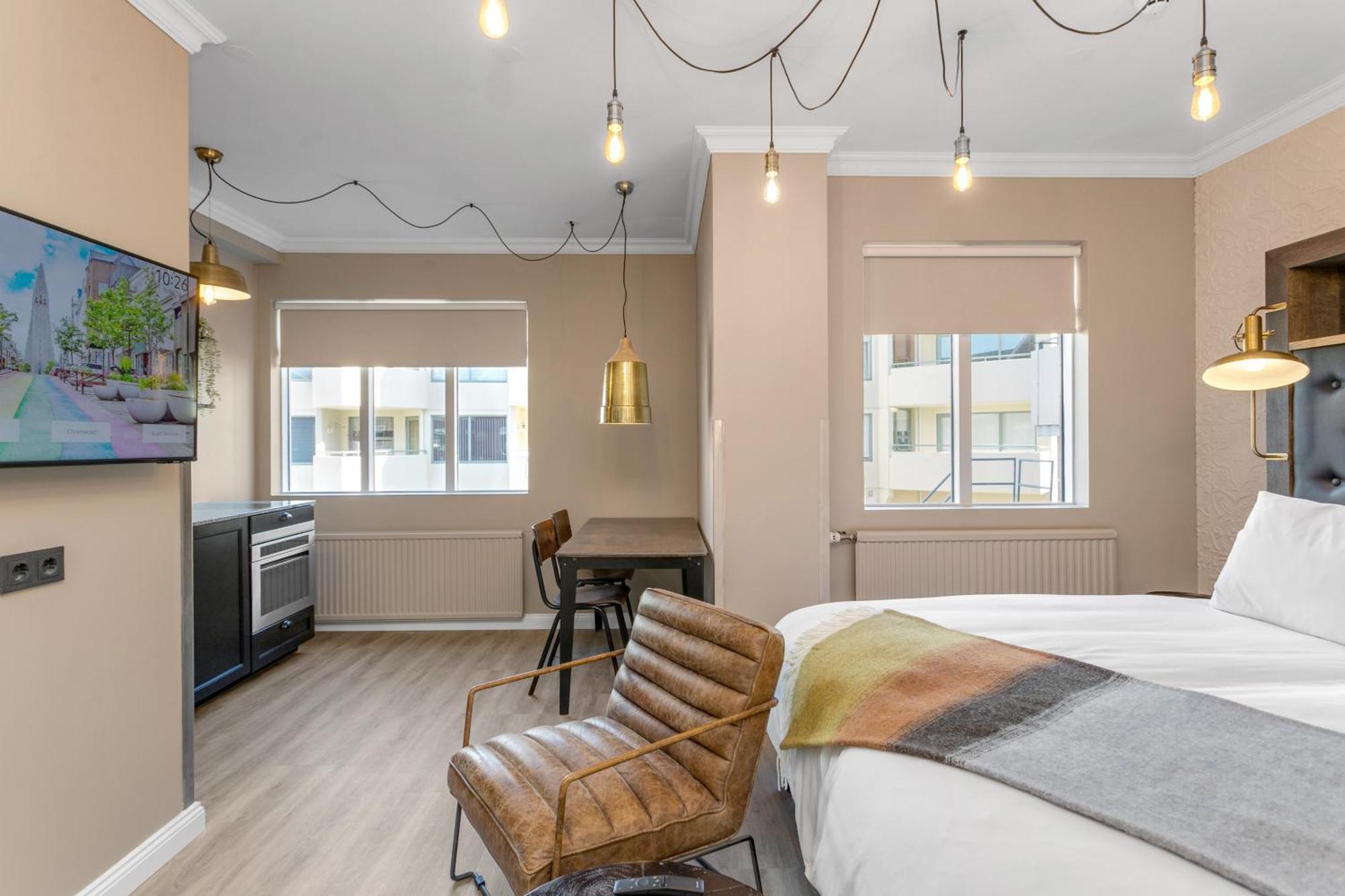 Oddsson Downtown Hotel Reykjavik Bagian luar foto